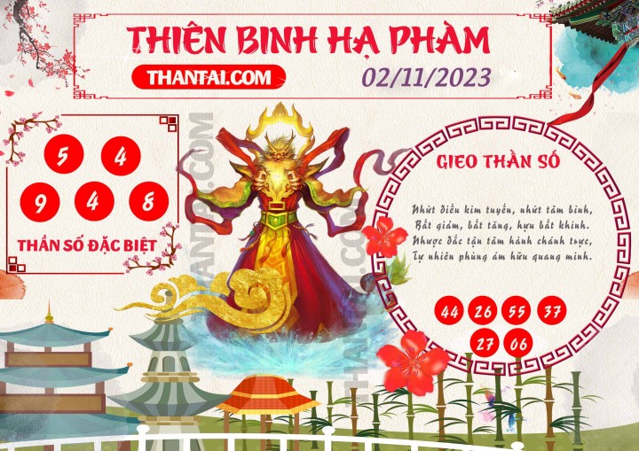 Thiên Binh Hạ Phàm 18/10/2023