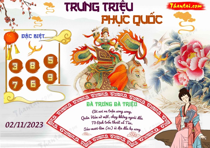 Trưng Triệu Phục Quốc 18/10/2023