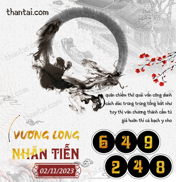 Vương Long Nhãn Tiễn 18/10/2023