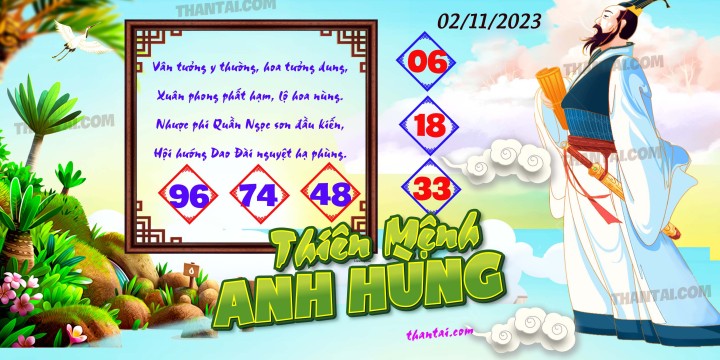THIÊN MỆNH ANH HÙNG 18/10/2023