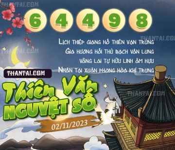 THIÊN VĂN NGUYỆT SỐ 02/11/2023