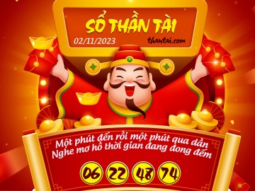 SỔ THẦN TÀI 02/11/2023