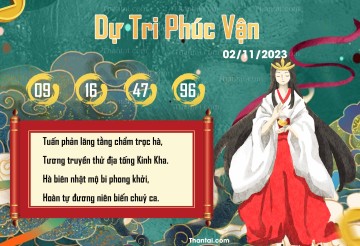 DỰ TRI PHÚC VẬN 02/11/2023