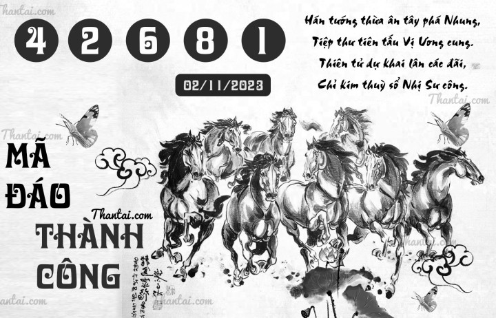 MÃ ĐÁO THÀNH CÔNG 18/10/2023