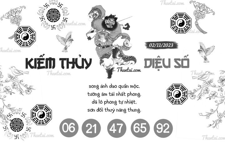 KIẾM THỦY DIỆU SỐ 18/10/2023