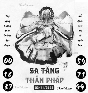 SA TĂNG THẦN PHÁP 02/11/2023