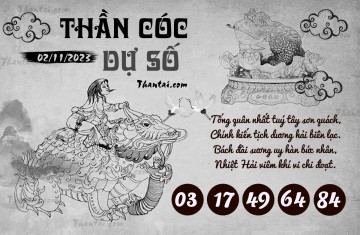 THẦN CÓC DỰ SỐ 02/11/2023