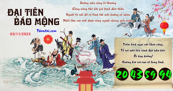 Đại Tiên Báo Mộng 19/10/2023