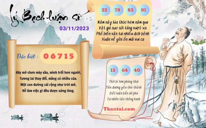 Lý Bạch Luận Số 19/10/2023