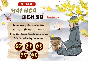 Mai Hoa Dịch Số 03/11/2023