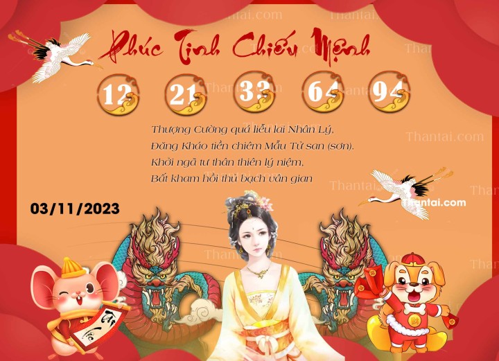 Phúc Tinh Chiếu Mệnh 19/10/2023