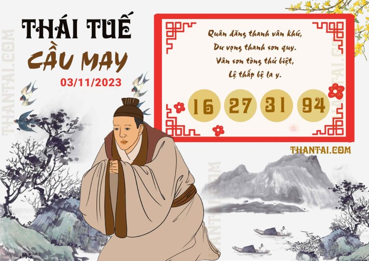 Thái Tuế Cầu May 19/10/2023
