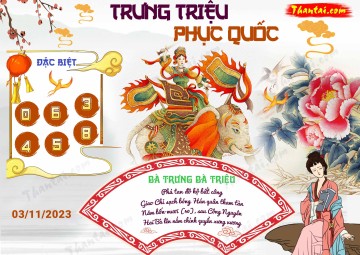 Trưng Triệu Phục Quốc 03/11/2023