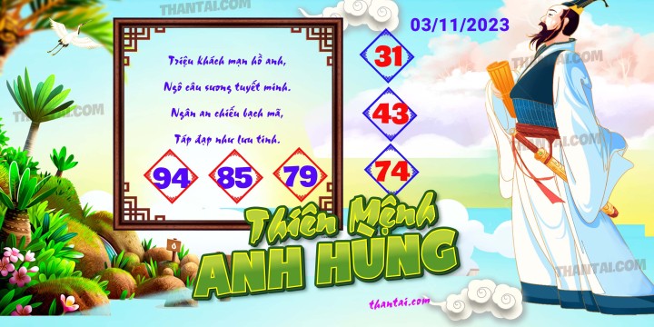 THIÊN MỆNH ANH HÙNG 19/10/2023