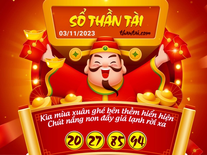 SỔ THẦN TÀI 19/10/2023