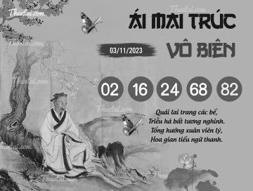 ÁI MAI TRÚC VÔ BIÊN 03/11/2023