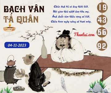 Bạch Vân Tả Quân 04/11/2023