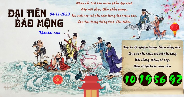 Đại Tiên Báo Mộng 20/10/2023
