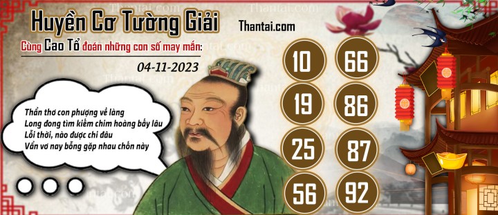 Huyền Cơ Tường Giải 20/10/2023