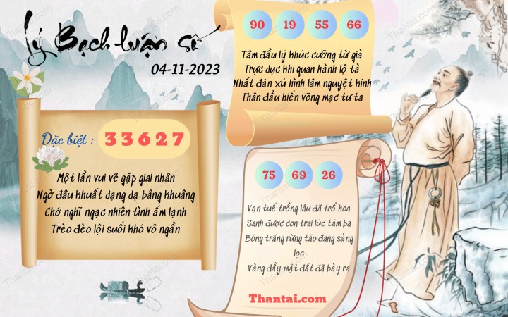 Lý Bạch Luận Số 20/10/2023