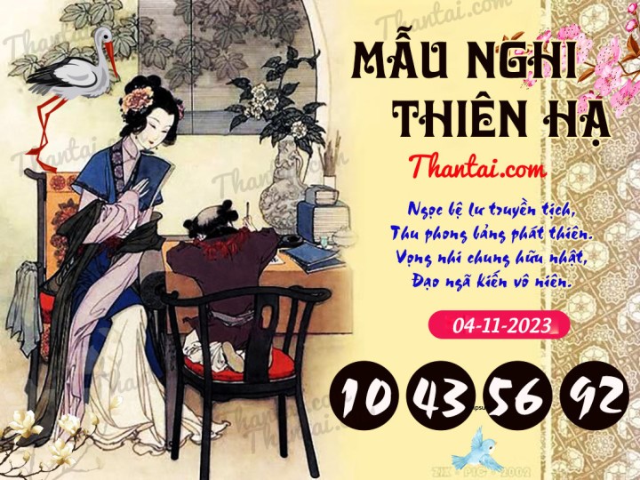 Mẫu Nghi Thiên Hạ 20/10/2023