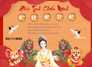 Phúc Tinh Chiếu Mệnh 04/11/2023