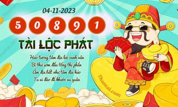 Tài Lộc Phát 04/11/2023