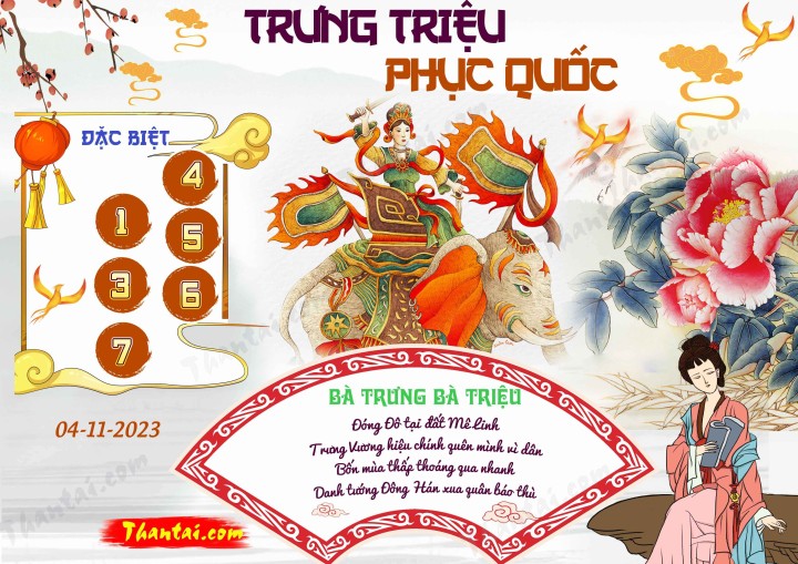 Trưng Triệu Phục Quốc 20/10/2023