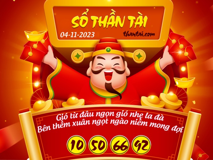 SỔ THẦN TÀI 20/10/2023