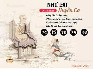 NHƯ LAI HUYỀN CƠ 04/11/2023