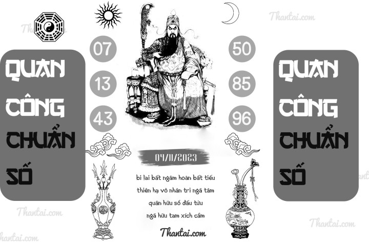 QUAN CÔNG CHUẨN SỐ 20/10/2023