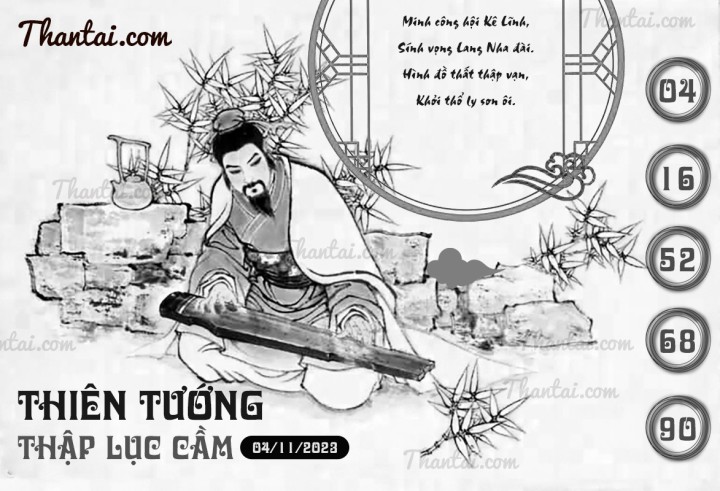 THIÊN TƯỚNG THẬP LỤC CẦU 20/10/2023