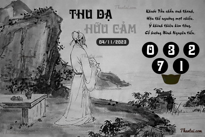 THU DẠ HỮU CẢM 20/10/2023