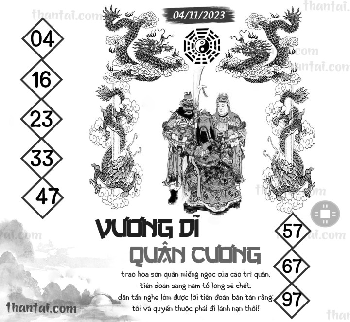 Vương Dĩ Quân Cương 20/10/2023