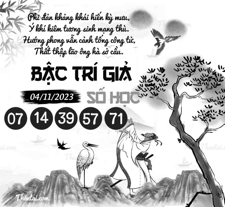 BẬC TRÍ GIẢ SỐ HỌC 20/10/2023