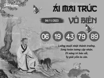 ÁI MAI TRÚC VÔ BIÊN 04/11/2023