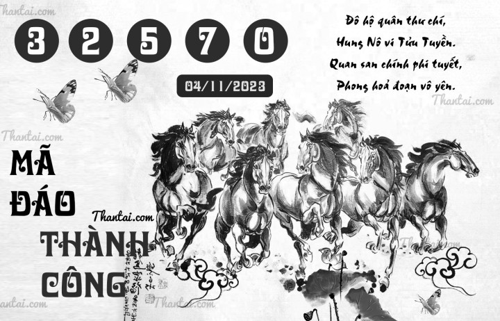 MÃ ĐÁO THÀNH CÔNG 20/10/2023
