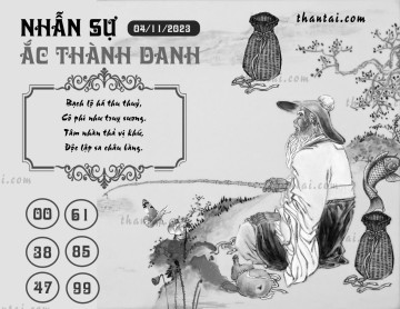 NHẪN SỰ ẮC THÀNH DANH 04/11/2023