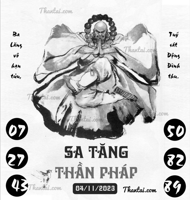 SA TĂNG THẦN PHÁP 20/10/2023