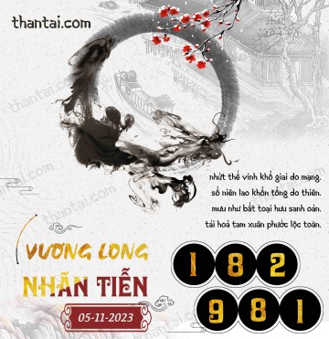 Vương Long Nhãn Tiễn 05/11/2023