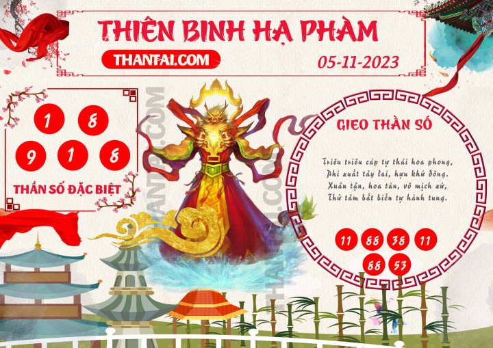 Thiên Binh Hạ Phàm 21/10/2023