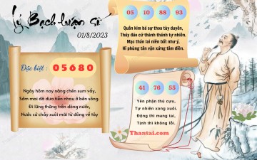 Lý Bạch Luận Số 01/08/2023