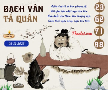 Bạch Vân Tả Quân 05/11/2023