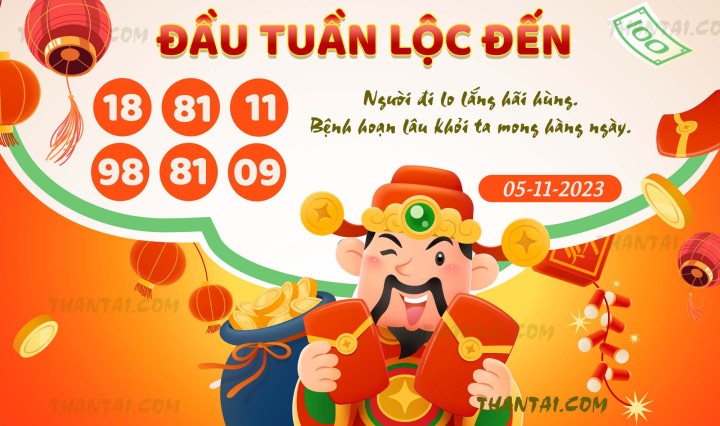 ĐẦU TUẦN LỘC ĐẾN 21/10/2023
