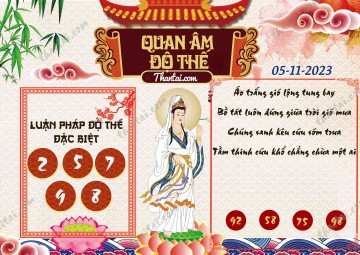 Quan Âm Độ Thế 05/11/2023