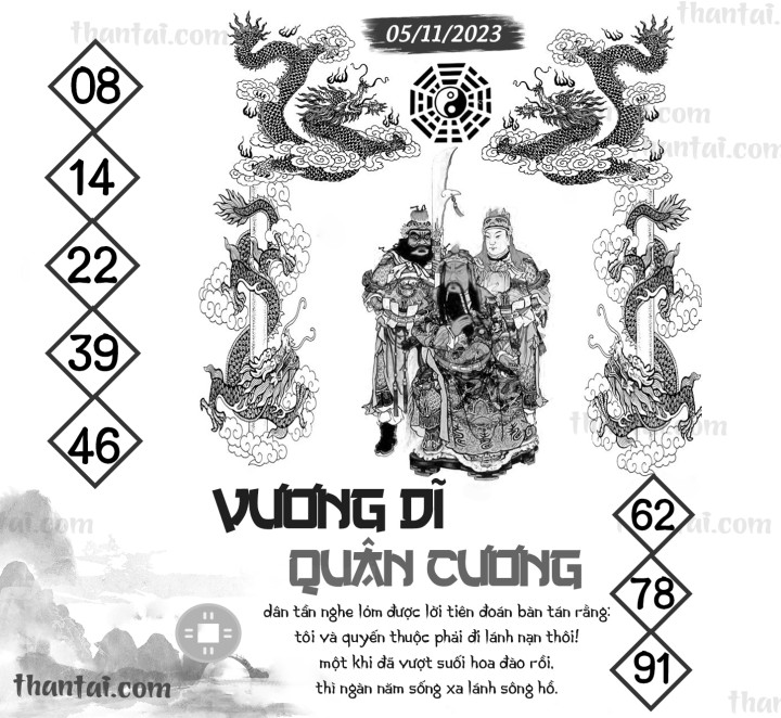 Vương Dĩ Quân Cương 21/10/2023