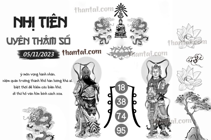 NHỊ TIÊN UYÊN THÂM SỐ 21/10/2023