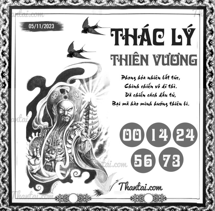 THÁC LÝ THIÊN VƯƠNG 21/10/2023