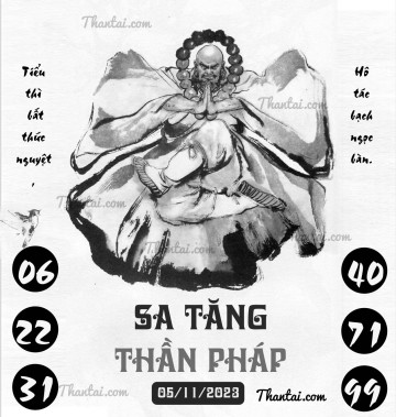 SA TĂNG THẦN PHÁP 05/11/2023