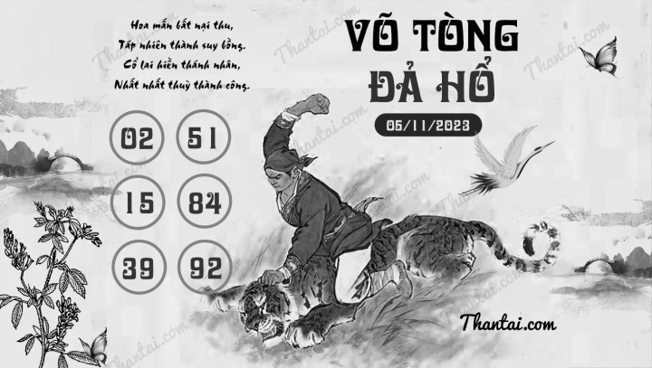 VÕ TÒNG ĐẢ HỔ 21/10/2023